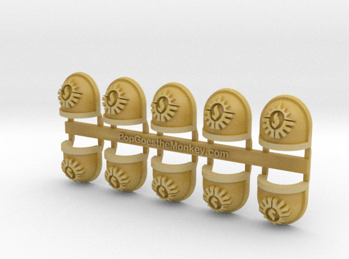 10x Consecrators 2 - G:7a Shoulder Pad 3d printed