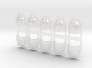 10x Winged Claw - Warped Shoulder Pad 3d printed