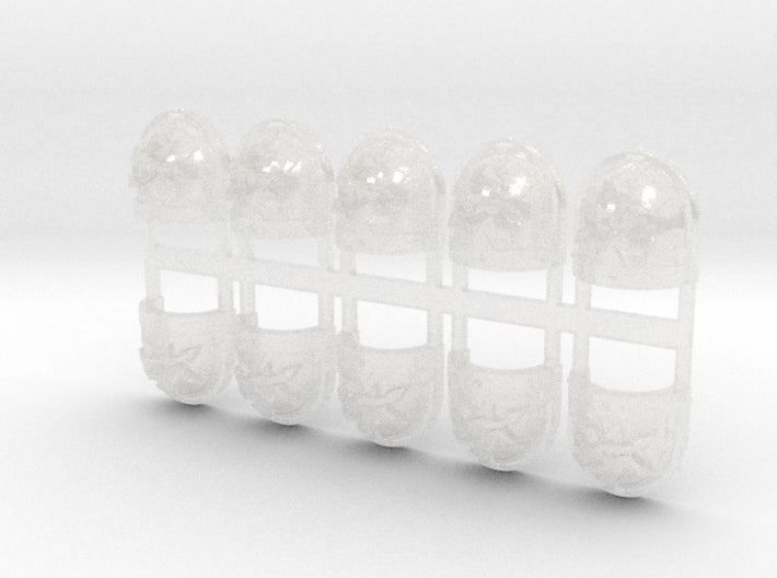 10x The Scourged - Malice Shoulder Pad 3d printed