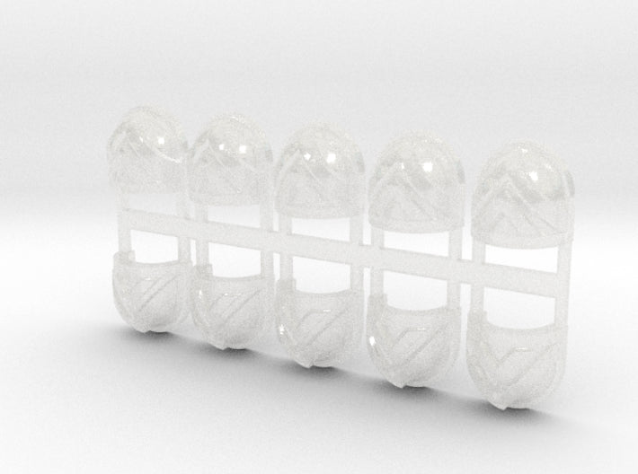 10x Double Chevron - G:7a Shoulder Pad 3d printed