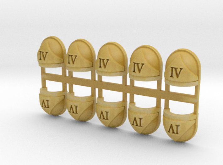 10x Devastator 4 - G:7a Shoulder Pad 3d printed