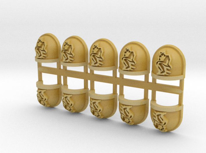 10x the Thinker - G:7a Shoulder Pad 3d printed