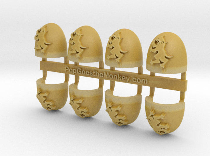 10x Warhounds - G:5a Shoulder Pad 3d printed