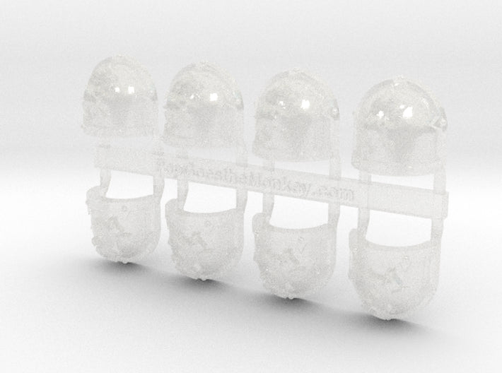 8x Warhounds - Malice Right Shoulder 3d printed