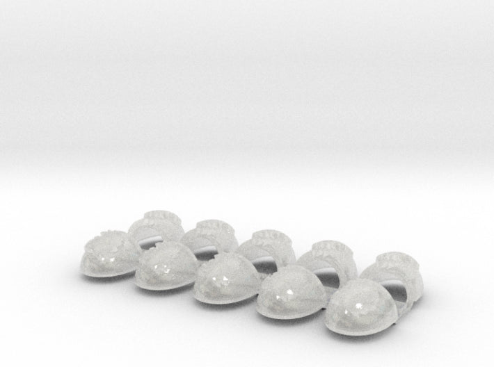 10x Warhawks - G:5a Right Shoulder 3d printed