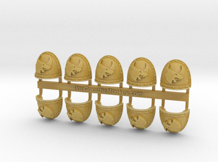 10x Thirteenth Co. - G:2a Right Shoulder 3d printed