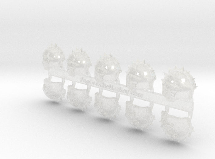 10x Warhounds - T:1c Spiked Terminator Pads 3d printed