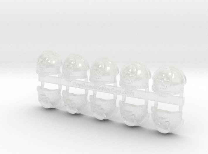 10x Mortifactors - T:1b Terminator Shoulders 3d printed