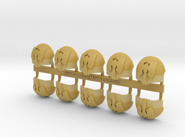 10x Dark Hunters - T:1a Terminator Shoulders 3d printed