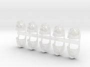 10x Long Paw - G:2a Shoulder Pads 3d printed