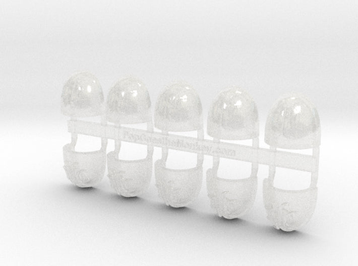 10x Ashen Claw - G:5a Shoulder Pads 3d printed