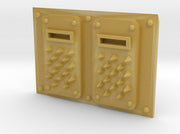 Spike Front: Mark-1 APC Frontplate 3d printed