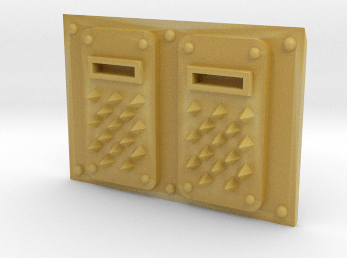 Spike Front: Mark-1 APC Frontplate 3d printed