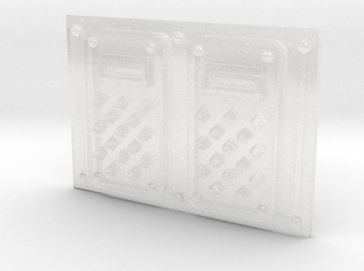 Spike Front: Mark-1 APC Frontplate 3d printed