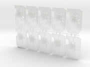 10x Templar Fist - Marine Boarding Shields 3d printed