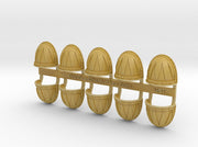 10x Sawtooth 1 - G:2a Shoulder Pads 3d printed