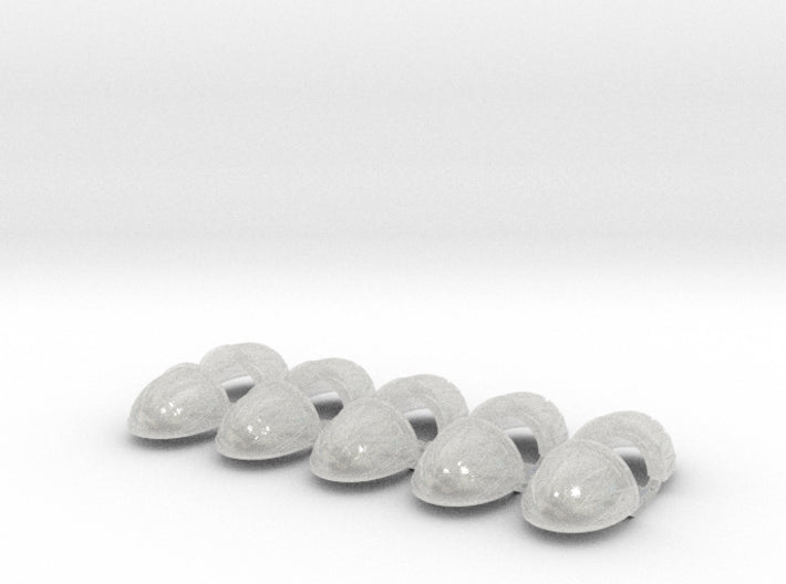 10x Sawtooth 2 - G:4a Shoulder Pads 3d printed