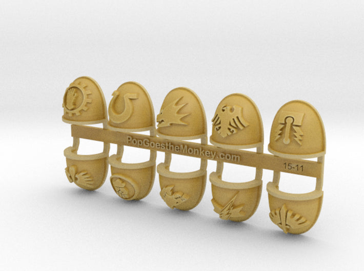 10x Deathwatch - Chapter Origin Set:23 3d printed