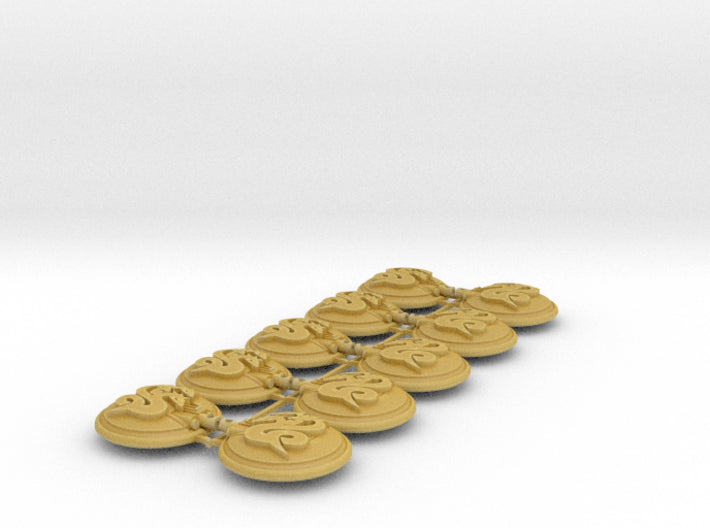 10x Hydra Legion - Naxos Combat Shields 3d printed