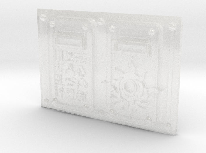 Scarab Legion : Mark-1 APC Frontplate 3d printed