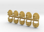 10x Black Dragons - G:3a Shoulder Pads 3d printed