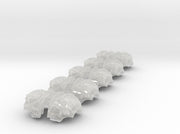 5x Black Wings - T:2a Cataphractii Shoulder Sets 3d printed