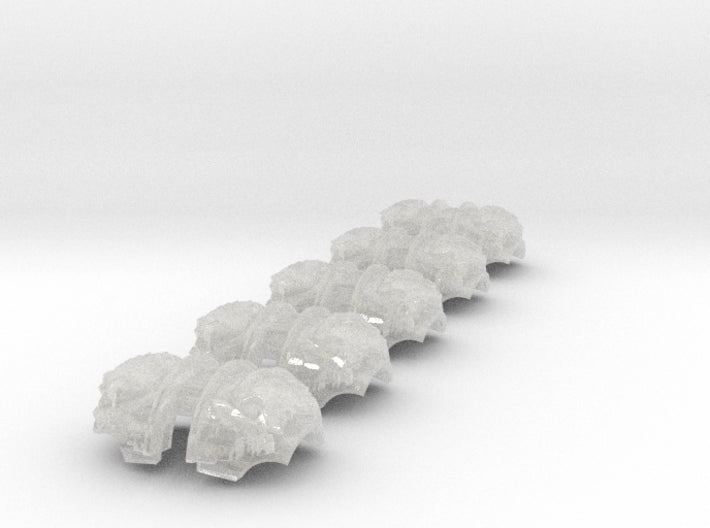 5x Black Wings - T:2a Cataphractii Shoulder Sets 3d printed