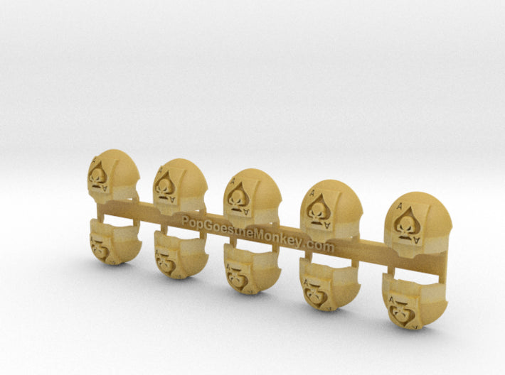 10x Death Dealers - T:1a Terminator Shoulders 3d printed