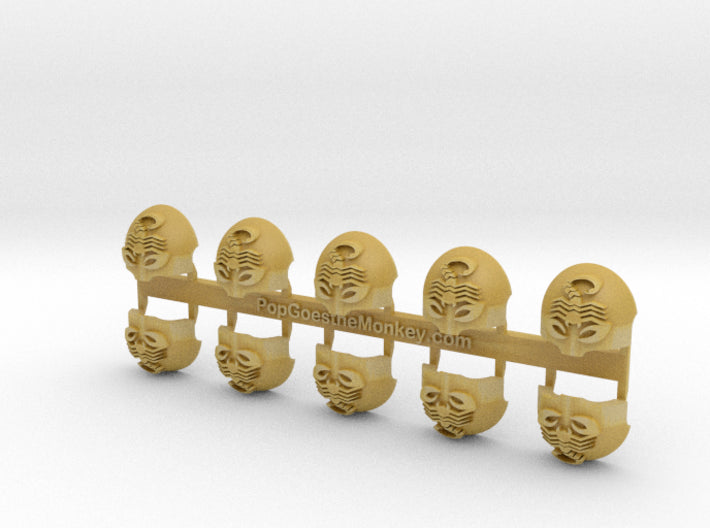 10x Scorpio Legion - T:1a Terminator Shoulders 3d printed