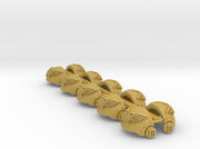 5x Emperors Legion - T:3a Tartaros Shoulder Sets 3d printed