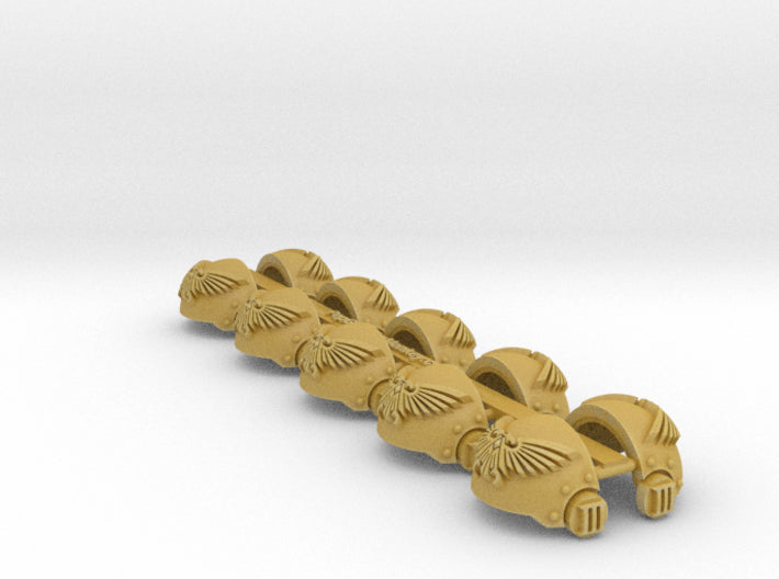 5x Emperors Legion - T:3a Tartaros Shoulder Sets 3d printed