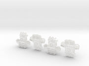 4x Blackwatch Cannon Backpack 3d printed