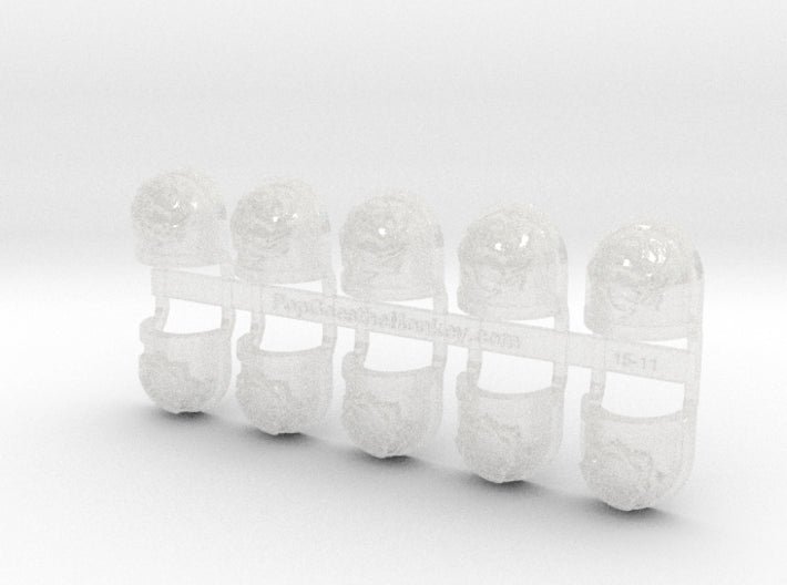 10x Black Thorns - G:7a Shoulder Pads 3d printed