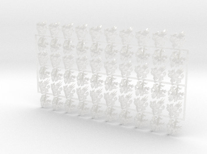 60x HowlingGriffon : Shoulder Insignia pack 3d printed