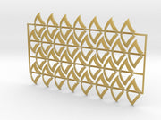 60x Heavy Support : Shoulder Insignia pack 3d printed