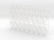 60x Heavy Support : Shoulder Insignia pack 3d printed