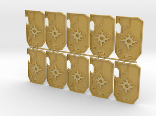 10x Sorcerer Sun - Marine Boarding Shields 3d printed