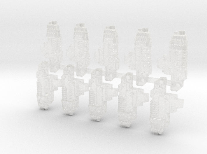 10x Combi-Plaz : Tartaros Terminator Bit-Swap 3d printed