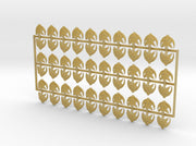 60x Moon Wolves : Shoulder Insignia pack 3d printed