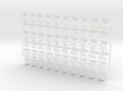 60x Raptor : Right Shoulder Insignia pack 3d printed