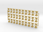 60x Plague Legion : Shoulder Insignia pack 3d printed