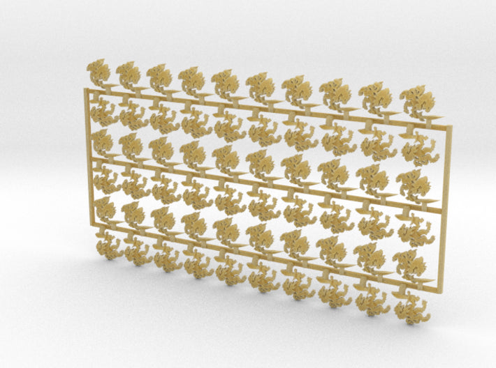 60x Disciples of Caliban : Right Shoulder Insignia 3d printed