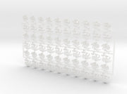 60x Disciples of Caliban : Right Shoulder Insignia 3d printed