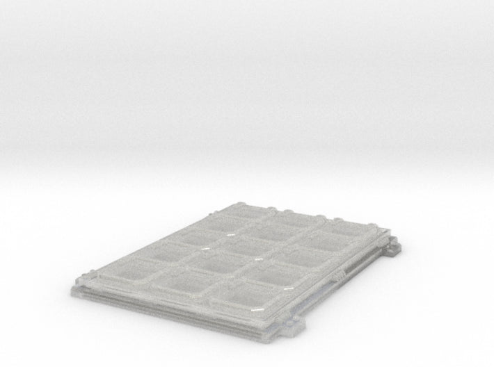 Tornado VLS hatch: Closed 3d printed