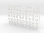 60x Dusk Raiders: Left &amp; Right Shoulder Insignias 3d printed