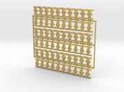 60x Demon Hunters: Shoulder Insignia pack 3d printed