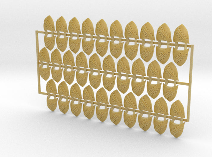 60x Demon Shields: Shoulder Insignia pack 3d printed