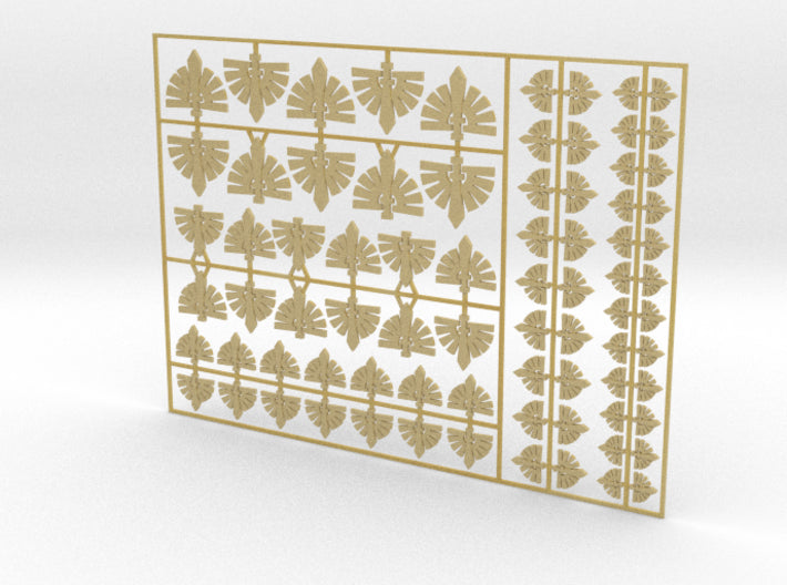 Knight Legion - Flat Vehicle Insignia pack 3d printed