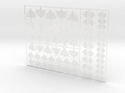 Knight Legion - Flat Vehicle Insignia pack 3d printed