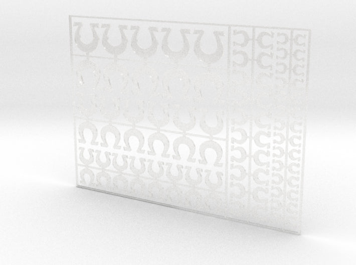 Ultra - Flat Vehicle Insignia pack 3d printed